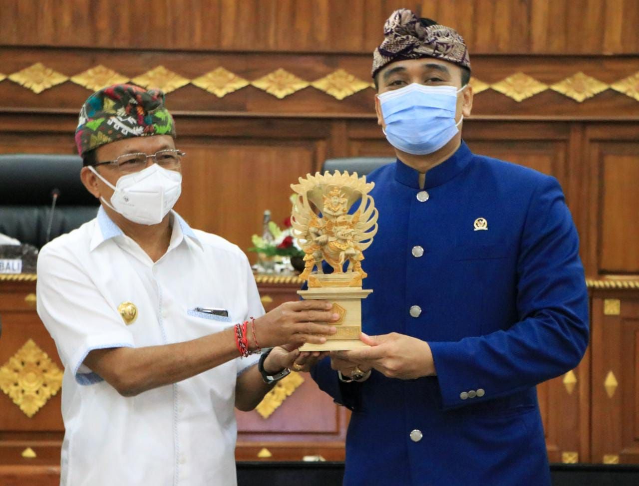 podiumnews.com-Gubernur Koster Terima Kunker BKSAP DPR RI